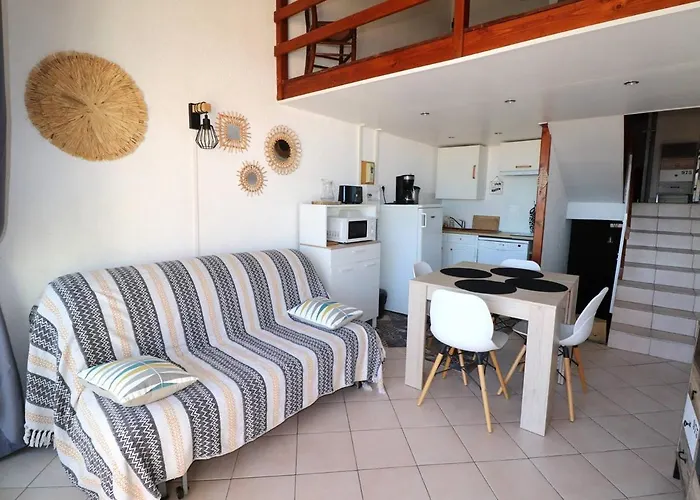 Apartament Duplex Climatise, 2 Pieces Avec Mezzanine, Parking Et Terrasse, Proche Et Commerces - Fr-1-307-235 *